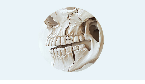 삼각골절 이미지